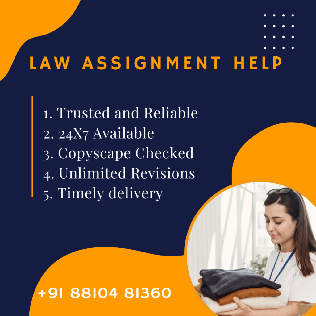 Law Assignment Writing Help India 